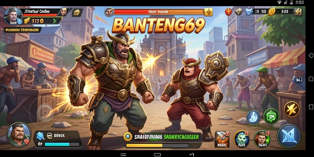 Tampilan gameplay BANTENG69 yang menarik dan menantang.