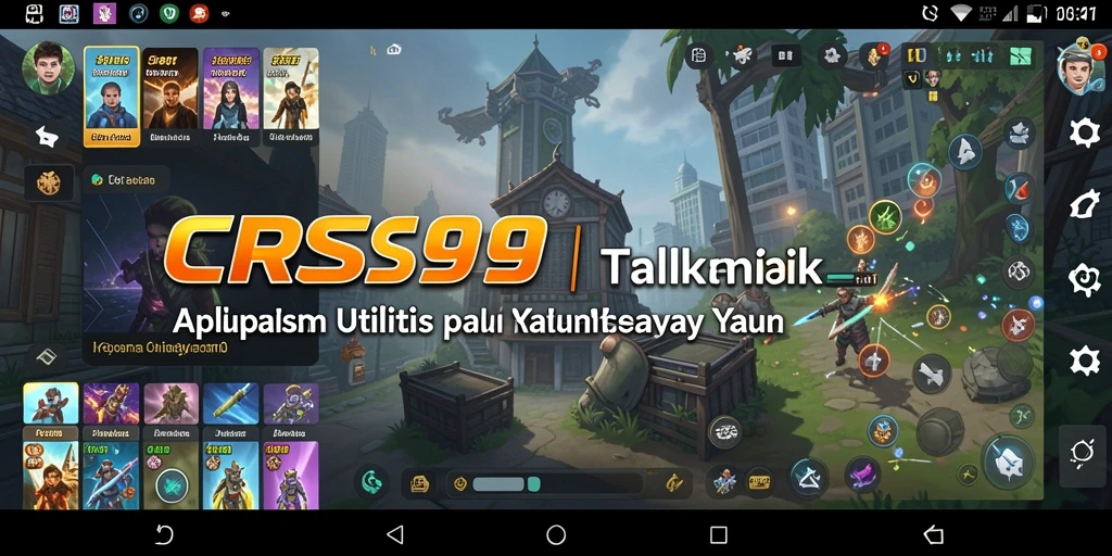Screenshot CRS99 menunjukkan fitur-fitur utilitas yang memudahkan pekerjaan sehari-hari.