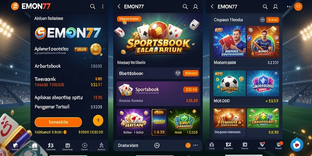 Tampilan gameplay EMON77 yang menarik dan interaktif.