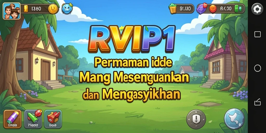 Tampilan utama gameplay RVIP1 yang menarik dan interaktif.