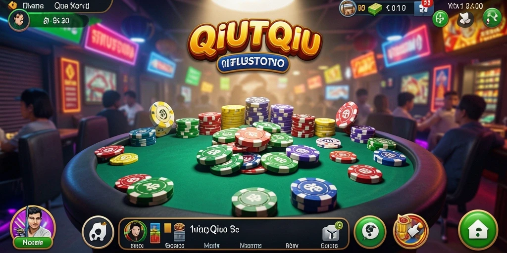 Tampilan gameplay QiuQiu yang menarik di SITUSTOTO.