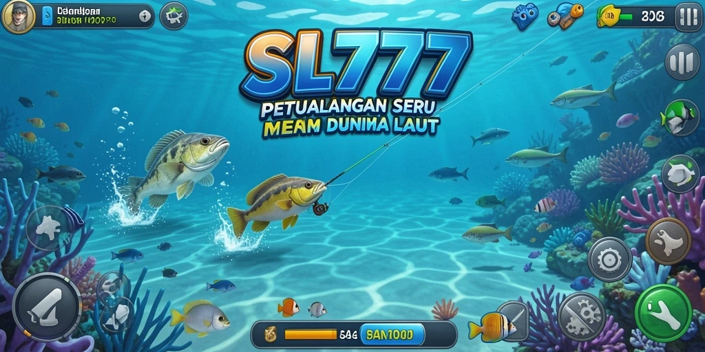Tampilan gameplay SL777 dengan pengalaman memancing yang mendebarkan.